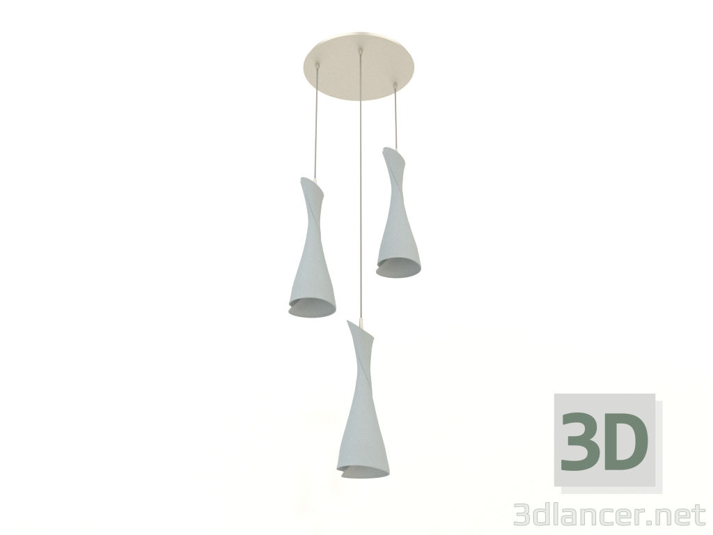 Modelo 3d Lustre suspenso (0770) - preview