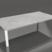 Modelo 3d Mesa de centro 70×140 (Branco, DEKTON Kreta) - preview