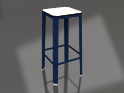 Tabouret haut (Bleu nuit)