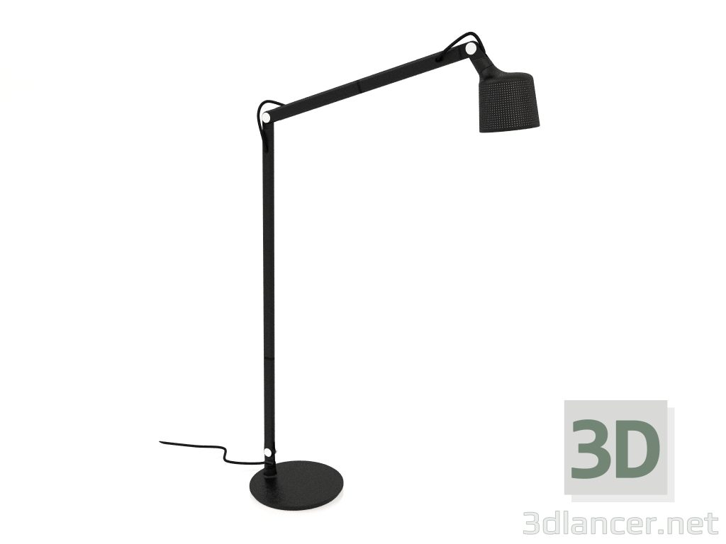 modello 3D Lampada da terra VIPP525 - anteprima