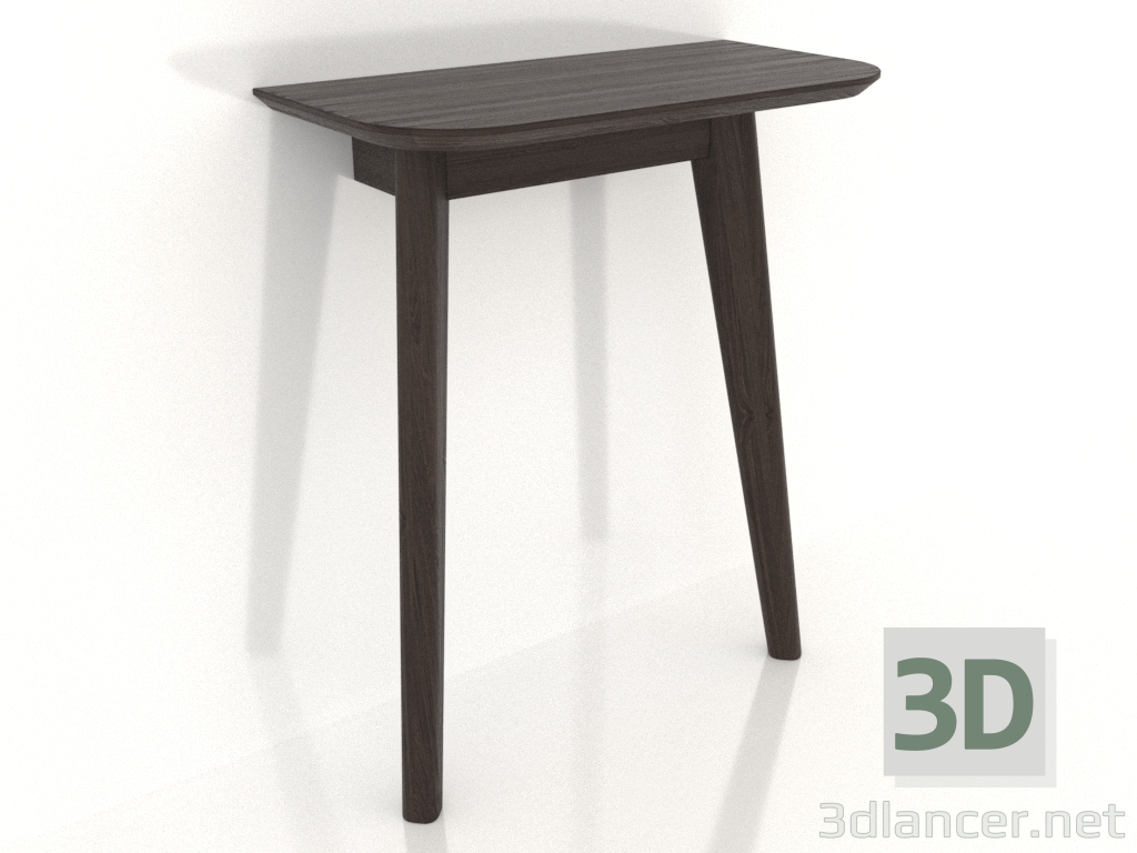 3D modeli Konsol 600x300 mm (dişbudak ceviz) - önizleme