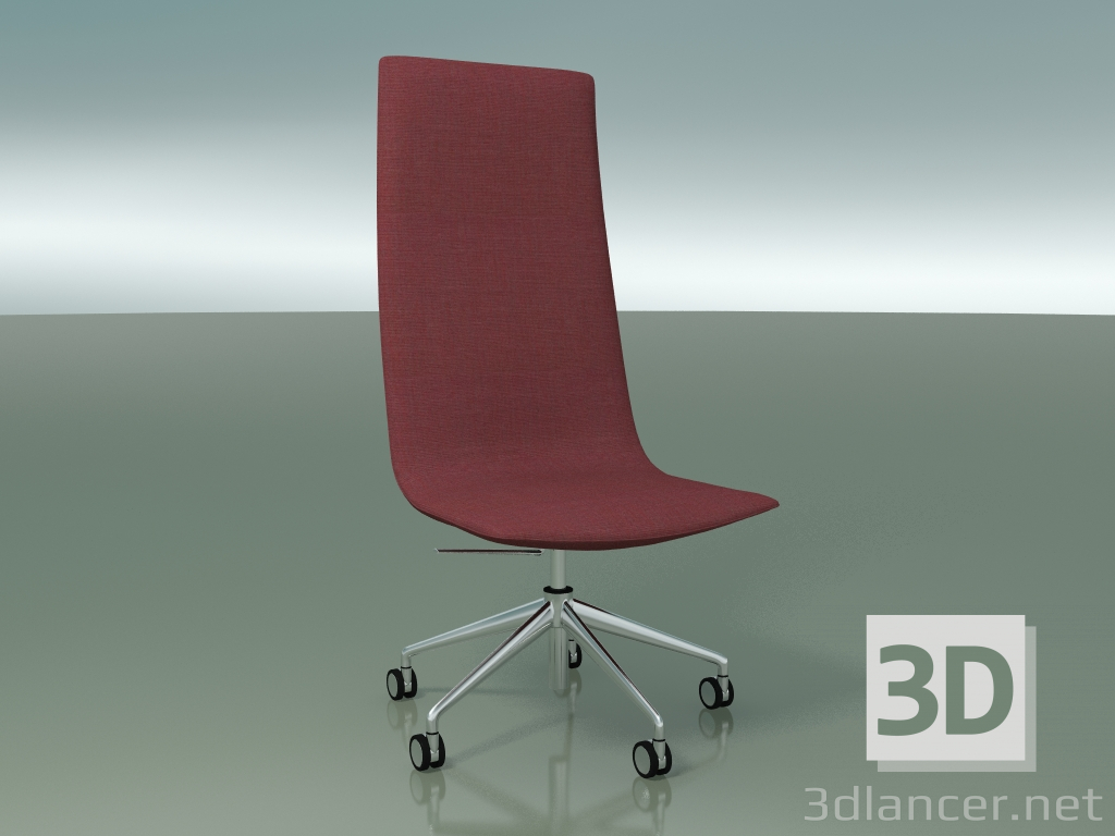 modello 3D Sedia manageriale 4905 (5 ruote, senza braccioli) - anteprima