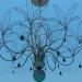 3d model Wire chandelier - preview