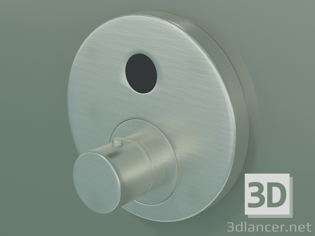 3d model Built-in shower mixer with thermostat (36722820) - preview