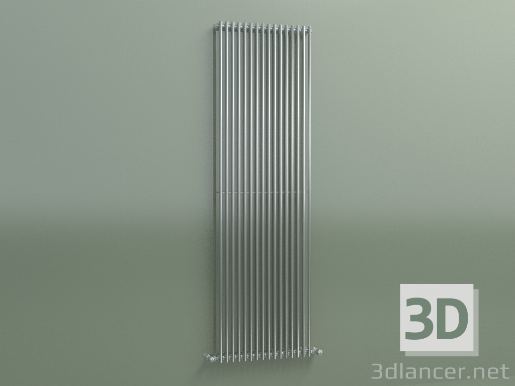 3d model Radiador vertical ARPA (1820 16EL, Cromo) - vista previa