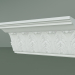 Modelo 3d Cornija de gesso com ornamento KV041 - preview