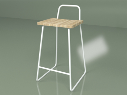 Tabouret de bar (blanc)