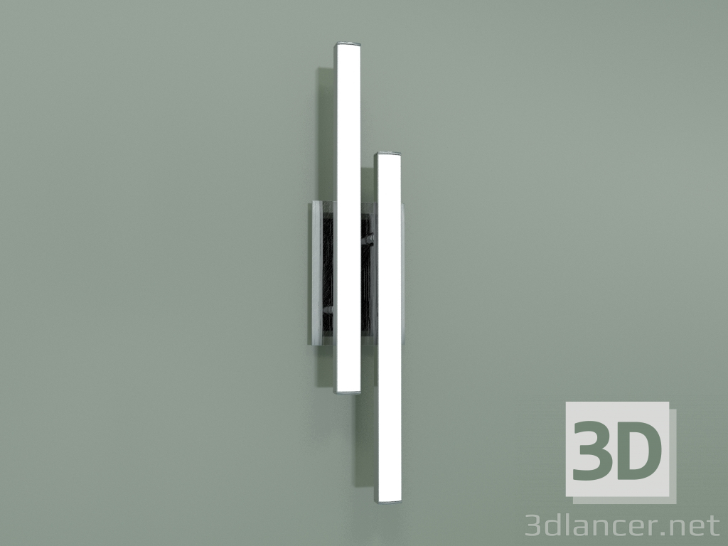 3d model Aplique 90020-2 (cromo) - vista previa