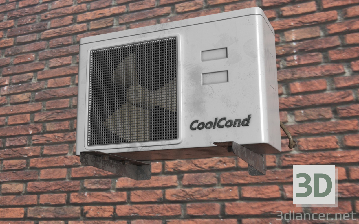 3d Air Conditioning model buy - render