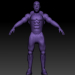 3d model Left winger - preview