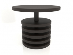 Dining table DT 03 (D=900x750, wood brown dark)