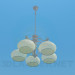 3d model Chandelier with shades - preview