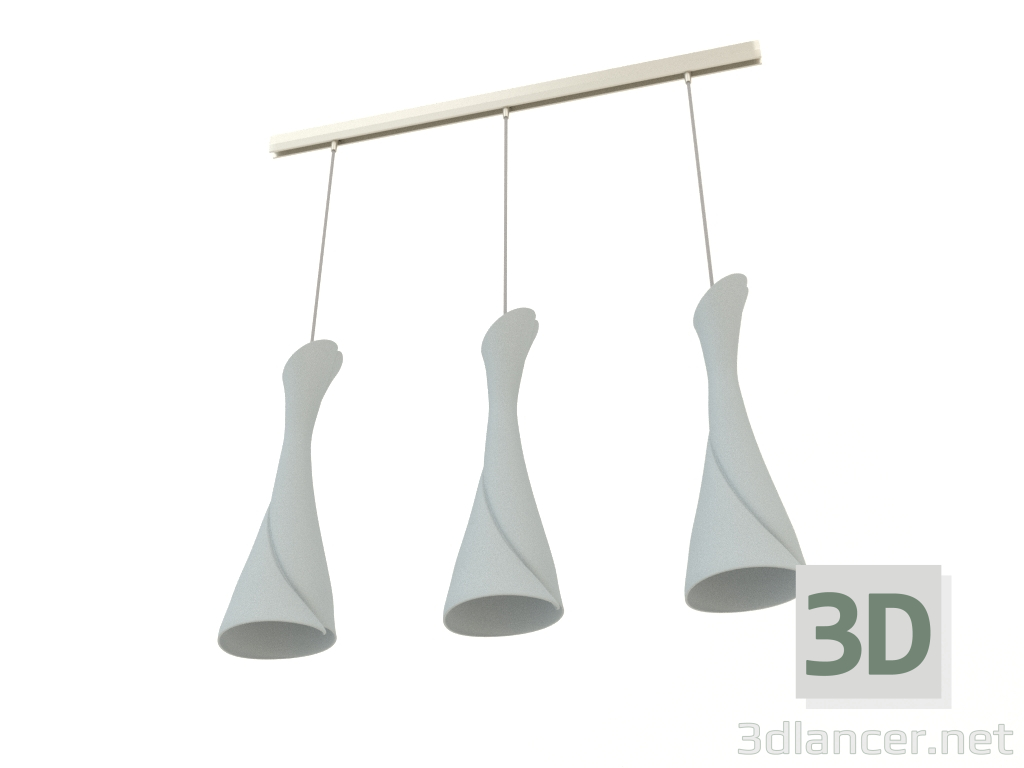 Modelo 3d Luminária pendente (0771) - preview