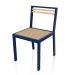 3d model Dining chair (Night blue) - preview