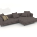 3D Modell Carol Sofa 3360 x 1800 (Phantom 1008) - Vorschau