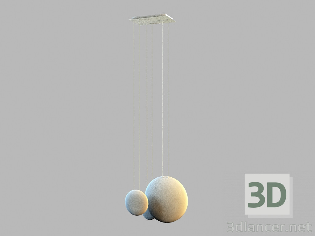 3d model Suspension lamp 2511 - preview