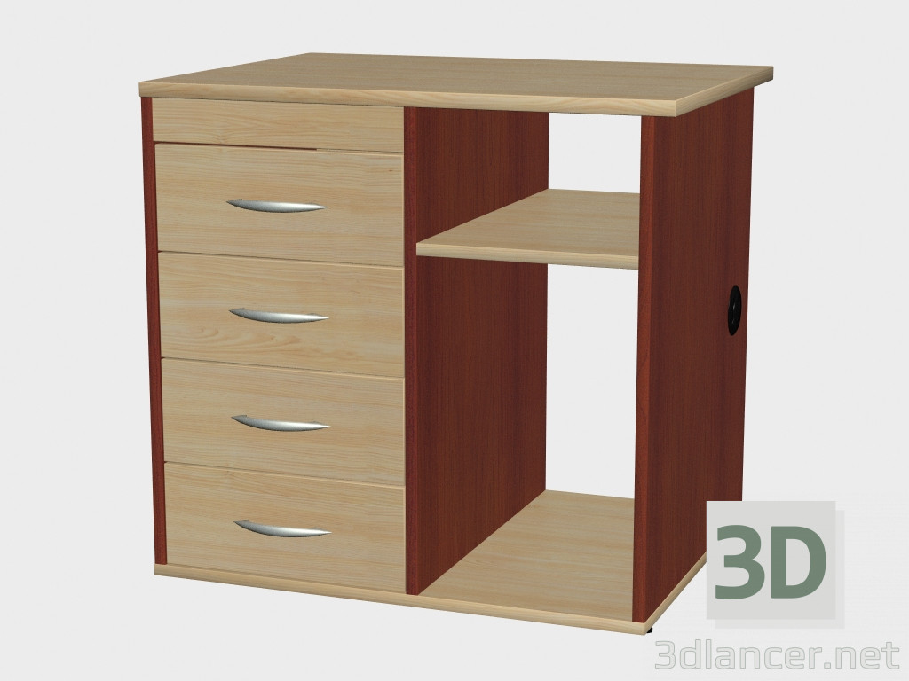 3d model Curbstore Curbstone (TR2L) - vista previa