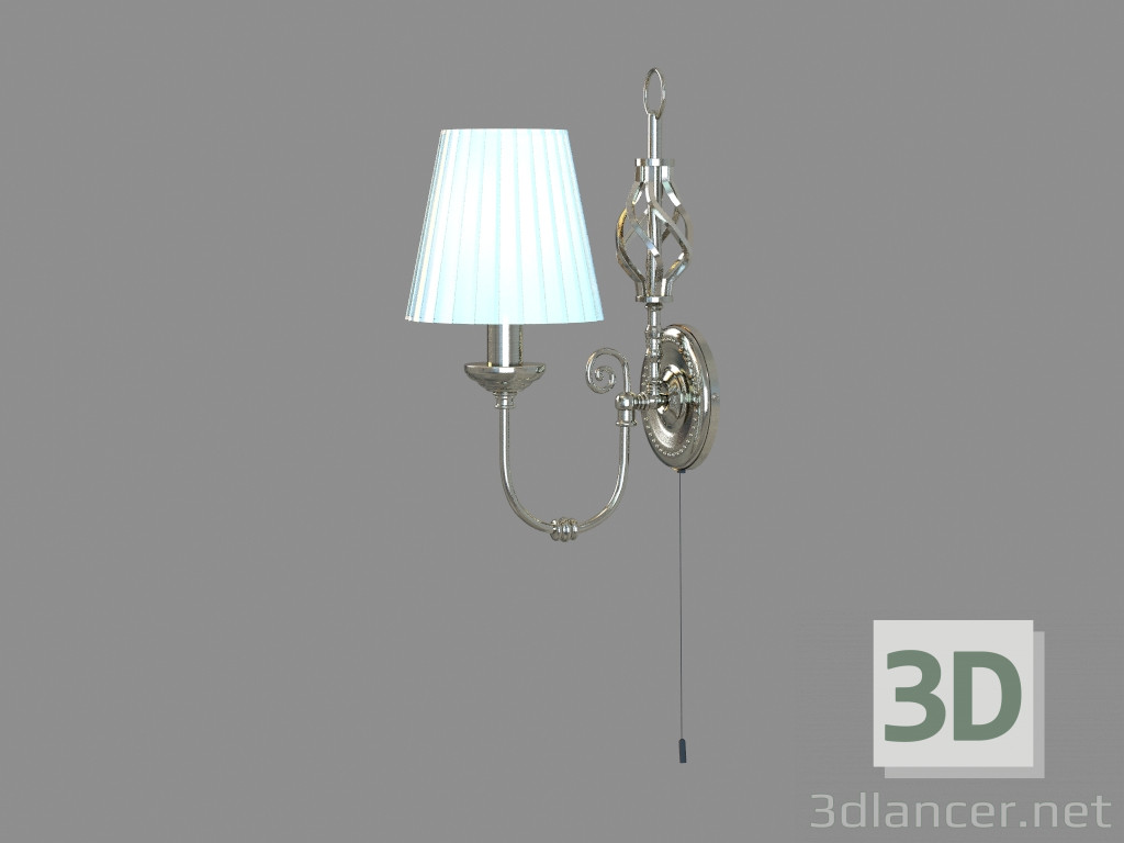 3 डी मॉडल Sconce A8390AP-1AB - पूर्वावलोकन