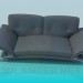3d model Sofá - vista previa
