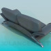 3d model Sofá - vista previa