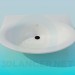 3d model Normal wash basin - preview