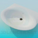 3d model Normal wash basin - preview