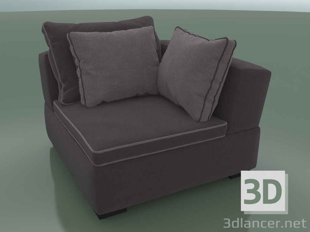 3D modeli Sani Köşe Modülü (1030 x 1030 x 580, 103SA-103-CR) - önizleme