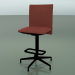 3d model Low back stool 6507 (5 legs, with removable padding, V39) - preview