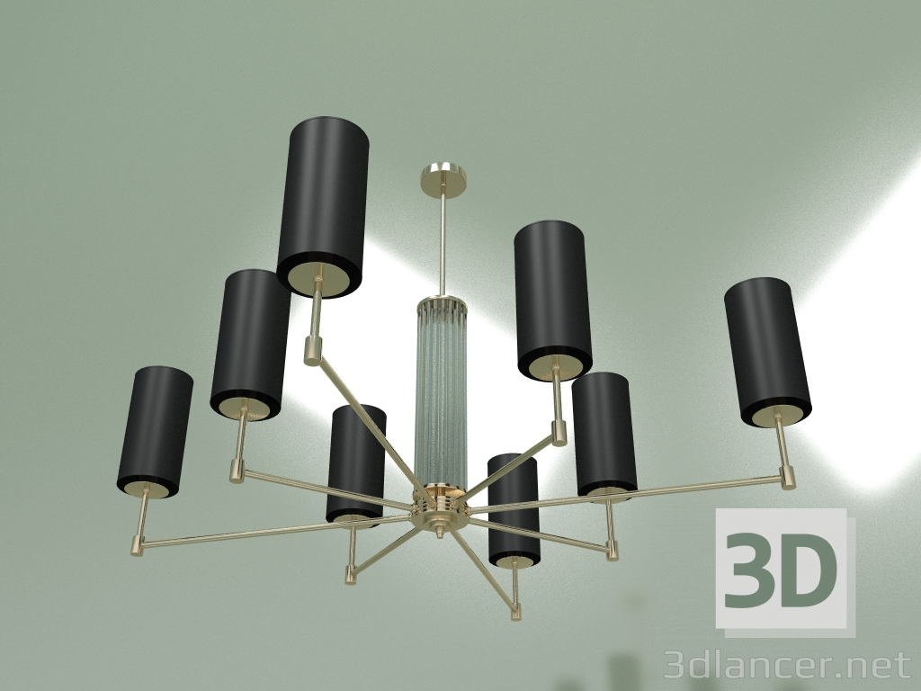 modello 3D Lampadario EMPOLI EMP-ZWL-8 (Z) - anteprima