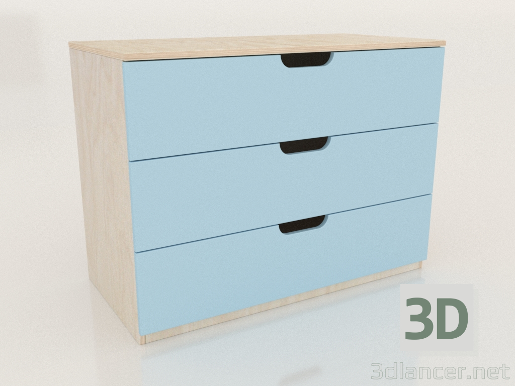 3d model MODE M chest of drawers (DBDMAA) - preview