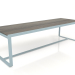 3d model Dining table 270 (DEKTON Radium, Blue gray) - preview