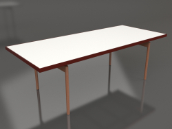 Table à manger (Rouge vin, DEKTON Zenith)