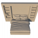 modello 3D di Letto comprare - rendering