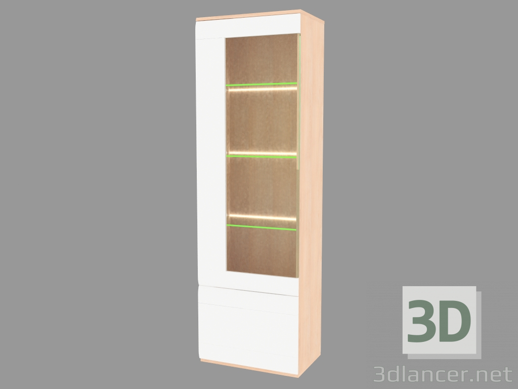 3d model El elemento de la pared de los muebles del lado (6110-65) - vista previa