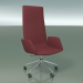 3d model Manager chair 4905BR (5 wheels, with soft armrests) - preview