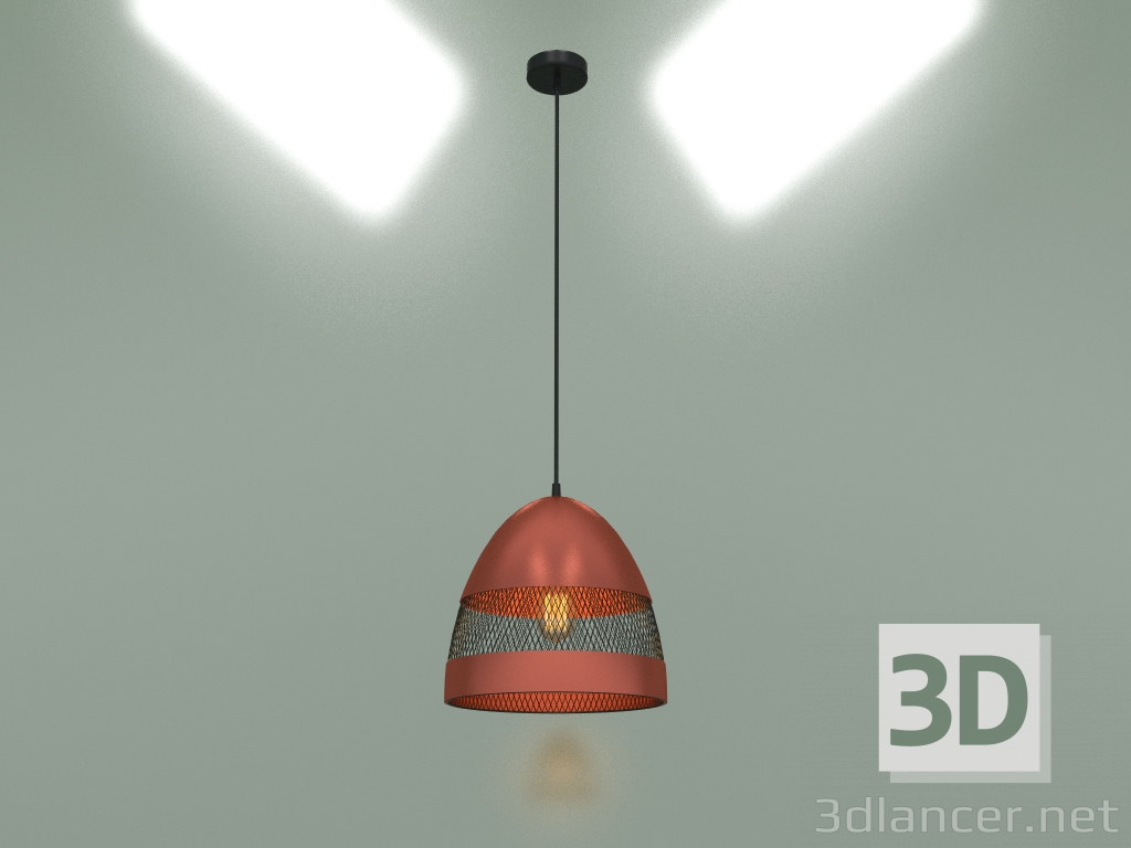 Modelo 3d Luminária pendente 50179-1 (cobre) - preview