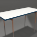 modèle 3D Table à manger (Gris bleu, DEKTON Zenith) - preview