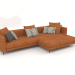 3d model Carol sofa 3360 x 1800 (Tessio 33) - preview