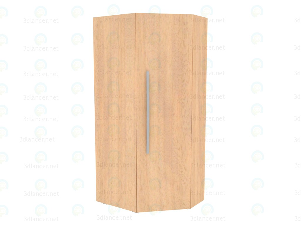 3d model Corner wardrobe NM116_20-25 - preview