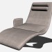 3d model Lounge Chair Diva (with armrest) - preview