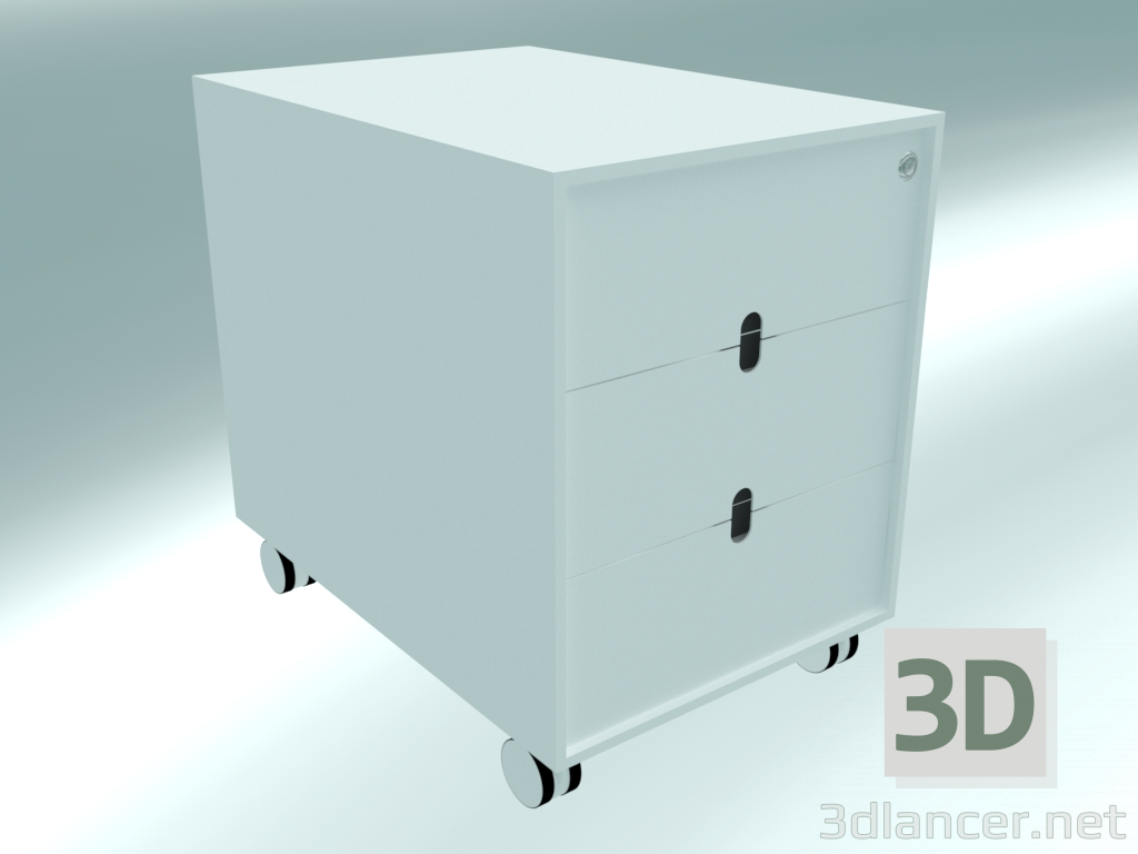 3d model Curbstone on wheels ADD S (54Х40Х58) - preview