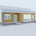 3d Country house model buy - render