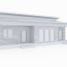 3d Country house model buy - render