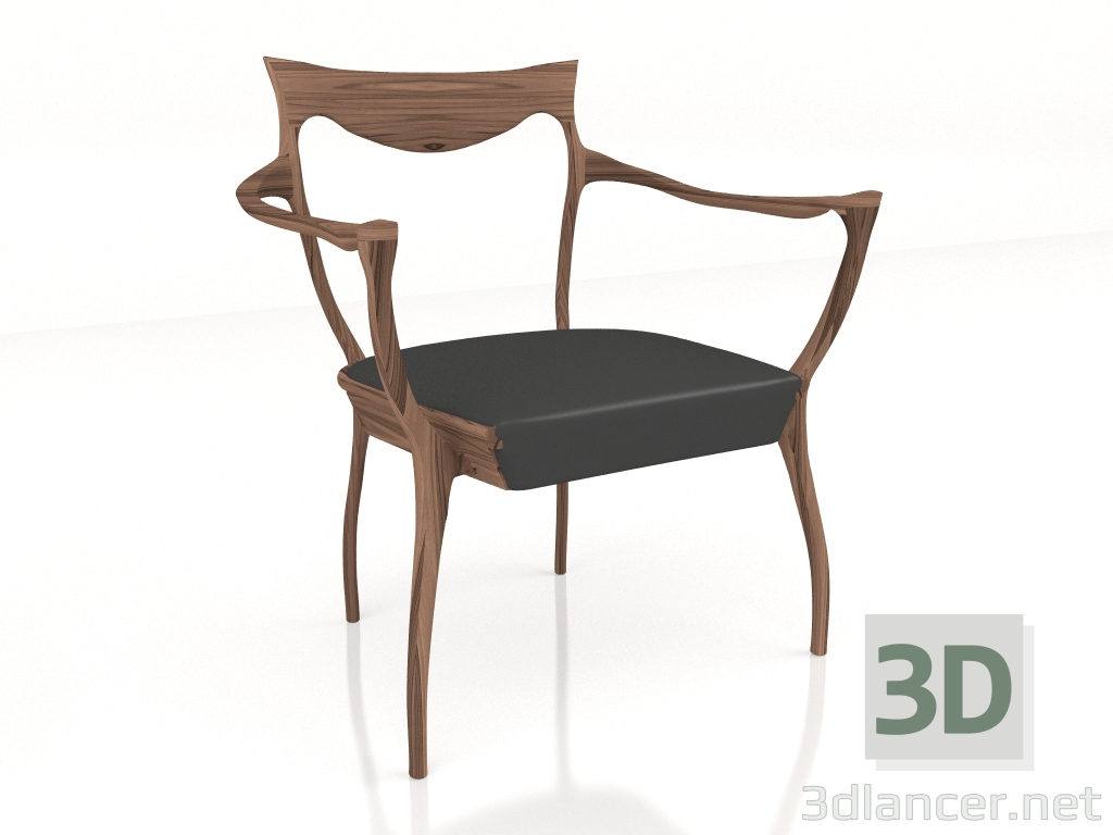 modèle 3D Fauteuil Hypnos - preview