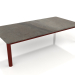 modèle 3D Table basse 70×140 (Rouge vin, DEKTON Radium) - preview