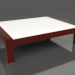 3d model Mesa de centro (Rojo vino, DEKTON Zenith) - vista previa