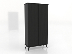 Cabinet 4 1000x450x2000 mm (black RAL 9005)