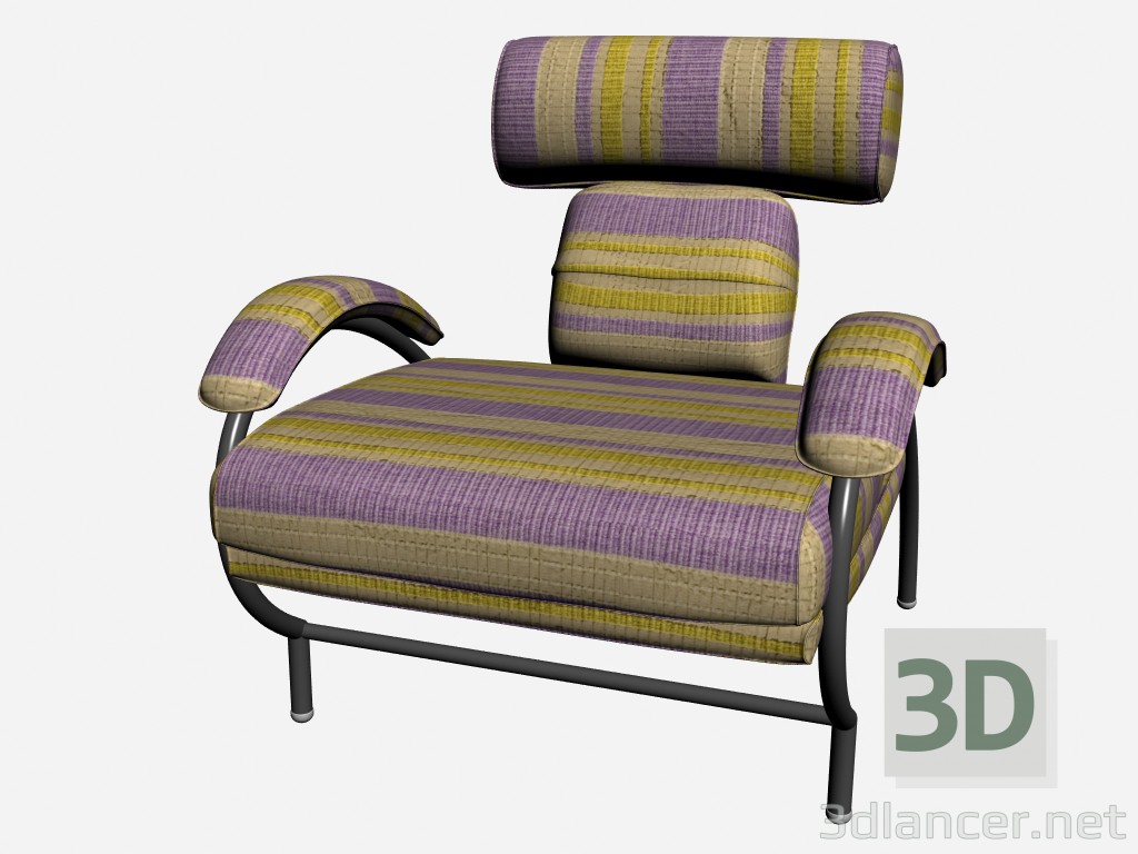 3d model Armchair E.t. - preview