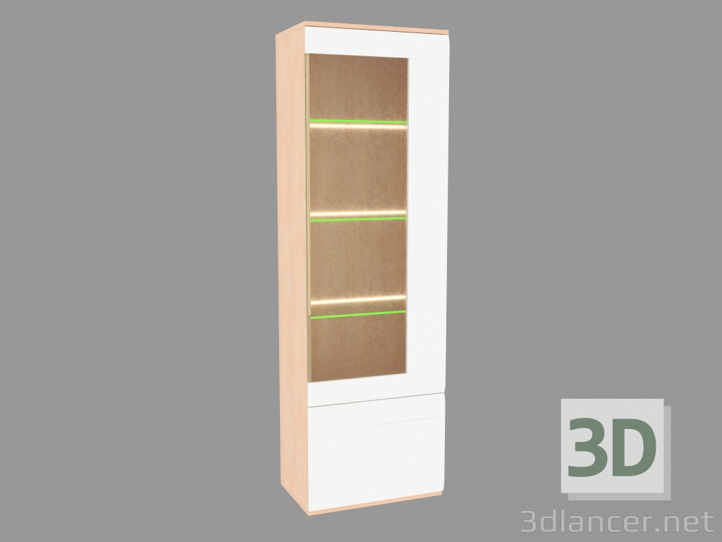 3D modeli Yan duvar panelinin elemanı (6110-66) - önizleme