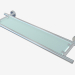 3d model Glass CANYON Shelf (L 600) - preview